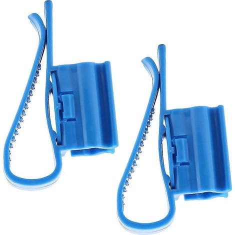 Colliers de serrage réglables pour tuyaux et tubes, 2 colliers, plastique durable, pour l'entretien des aquariums.-AquaForge (1/4)