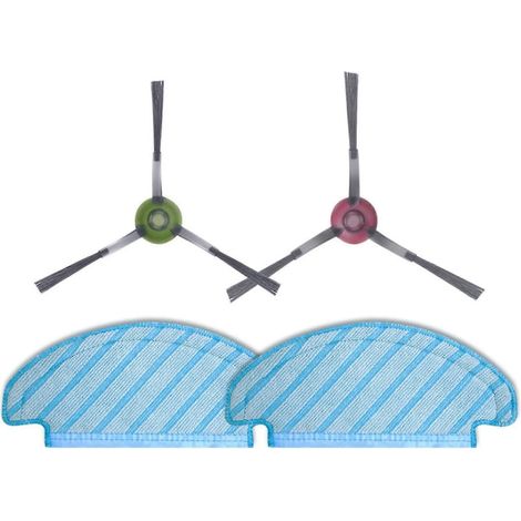 Brosse, réservoir, roue, filtre, chiffon de nettoyage pour aspirateur robot hybride Deebot Ozmo 920 950 T8 T9 Yeedi 2 (1/4)