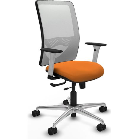 Chaise de bureau piqueras y crespo Zulema blanc appui lombaire (1/2)