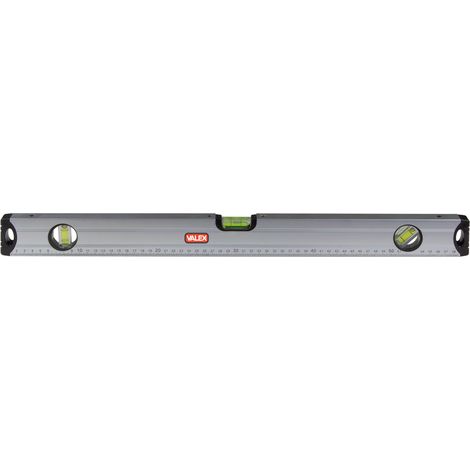 Livella 3 bolle in alluminio 30 cm millimetrata 1800666 VALEX