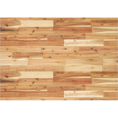 Schreibtischplatte Ölbeschichtung 120x70x2 cm Massivholz Akazie