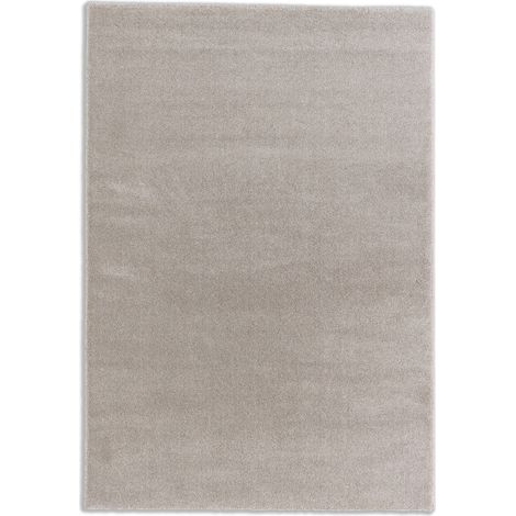 SW Tapis «Pure» Beige 67 x 130 cm Tapis à poils doux (1/5)