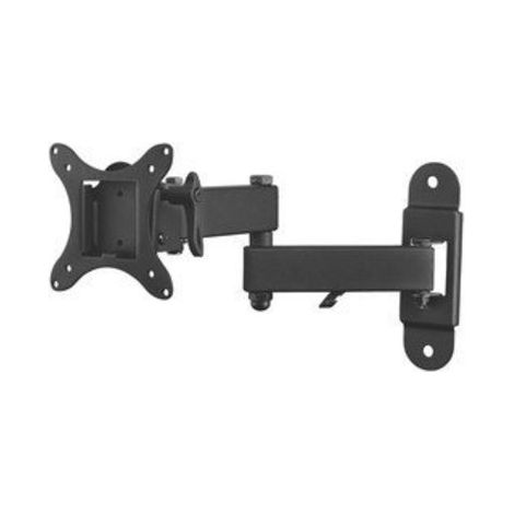 Mobiler Doppelarmständer für Flachbildschirme 13" bis 27" Farbe Schwarz 60.957 Electro DH 8430552138241