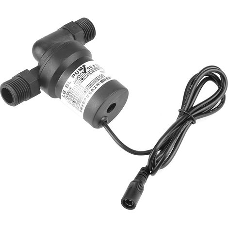 Pompe à eau solaire haute température sans balais 24 V CC 18 W (1/5)