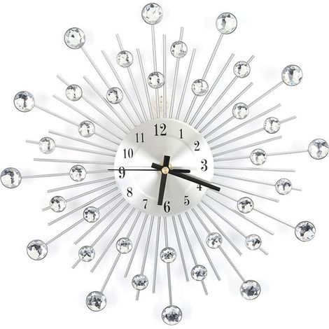(33x33cm)Horloge murale moderne Mute DIY Grande horloge murale 3D Horloge murale moderne Design moderne Acrylique Horloge Murale Murale Murale Décoration Horloge Murale pour Bureau Salon Chambre (1/5)