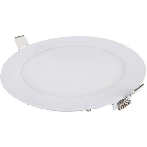 Set of 1 Dimmable Recessed Led Spotlight, 9W 6000K Natural White, IP65 Led Bathroom Ceiling Light, Extra Flat Led Spotlight 35mm, Hole Diameter Φ130-135mm, AC 230V Ceiling Lighting for Living Room (1/4)