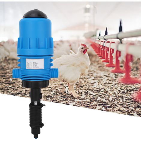 Iniettore di fertilizzante a dosaggio proporzionale, iniettore di fertilizzante a pressione d'acqua, adattatore maschio G1/G3/4, intervallo di dosaggio 0,4%-4%, portata 10-2500 l/h, pompa dosatrice au (1/4)