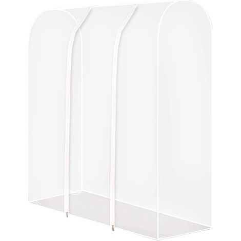 couverture De Support De Vtement Housse Porte Vtements Anti-poussire Housses De Protection Transparentes Pour Chemise Costumes Manteaux Clothes Co (1/5)