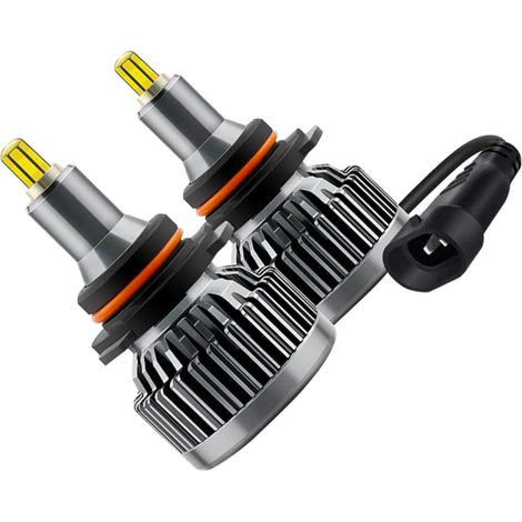Kichvoe Ampoule LED 9006 pour Voiture, Lumière Puissante 18000lm (1/5)