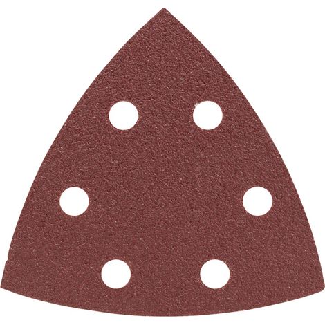 Bosch Schleifblatt-Set 25-teilig für Deltaschleifer, Körnung 80 K = 80