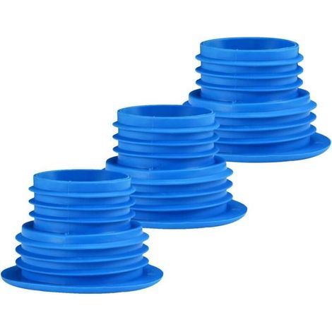 Dichtungsring für Lufterfrischer, strapazierfähige Silikondichtung für Waschmaschine, Küche, Badezimmer, 3er-Pack (dunkelblau) (1/4)