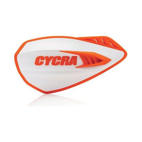 Protège-Main CYCLONE - Blanc/Orange (1/2)