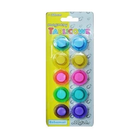 Magneti per schede da 30 mm, 10 pezzi