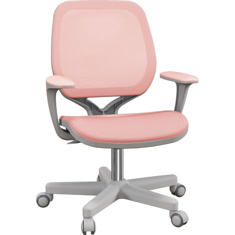 4456cm Mesh Back Office Chair  Pink (1/5)