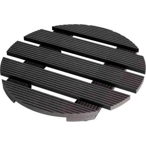 Pflanzenroller WPC, Ø 30 cm, anthrazit Tragkraft: 60 kg (1/2)