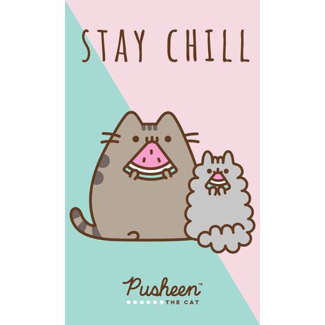 Serviette de maternelle pour enfant 30x50 Pusheen