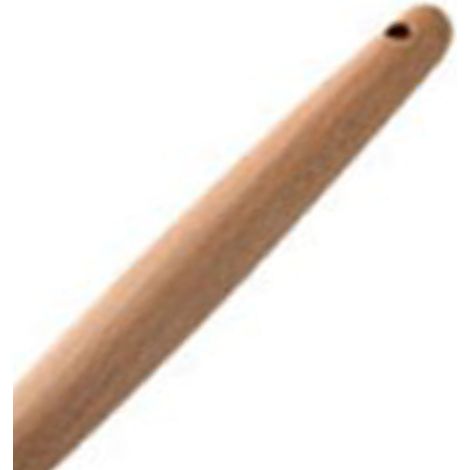 Louche à soupe, cuillère de service, poignée ergonomique en silicone, résistante à la chaleur, avec manche en bois, ustensiles de cuisine pour la maison (1/5)