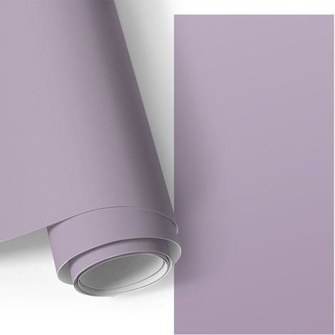 Klebefolie für Möbel - Möbelfolie - Selbstklebefolie - für Couchtisch - Türen - Wohnzimmer - Schlafzimmer Lila 65x130 cm