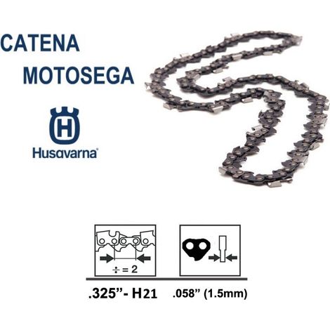 Catena motosega Husqvarna - H21 - 325" 1,5 mm Maglie: 66