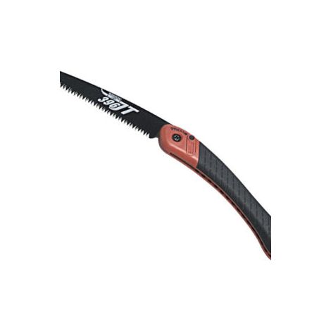 Bahco 198mm Folding Arboricultural Saw with Bi-Material Handle and Locking System for Vineyards, Orchards, and Winter Green Wood Cutting