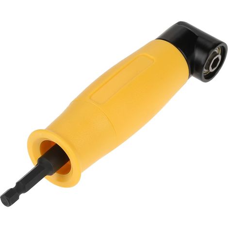 Adattatore per trapano, attacco esagonale ad angolo retto a 90°, prolunga per cacciavite ad angolo retto, portabussole per avvitatore elettrico, adattatore per punte da trapano