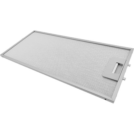 Filtro metallico AllSpares per cappe aspiranti compatibili con AEG 50268357006 (430x200x10mm)