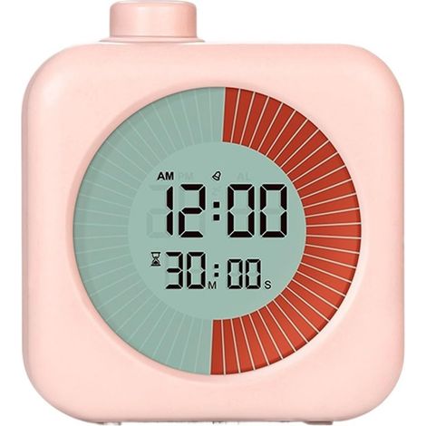 Un temporizador visual digital con función de cuenta atrás de 60 minutos es una herramienta valiosa para gestionar el tiempo al estudiar en casa. (1/3)