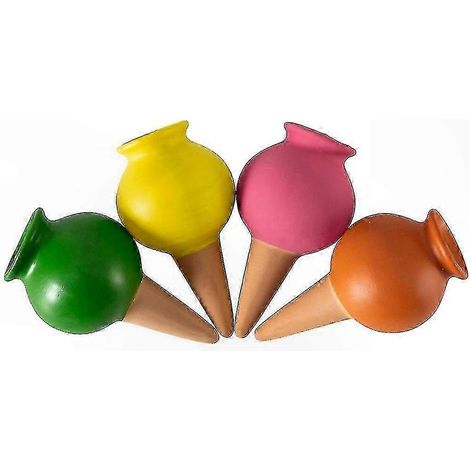 Automatischer Wasserspender für Pflanzen, 4 Mini-Flaschen-Sprinkler-Set, Tropfbewässerungszubehör für Töpfe, Selbstbewässerungssystem. (1/5)