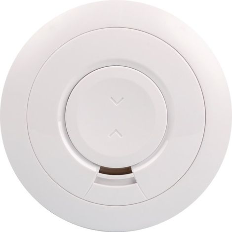 Détecteur de fumée optique haute sensibilité – Alimentation 230V – Socle multi-fit avec protection antivol – Alarme graduelle – Ei Electronics (1/4)