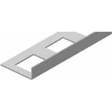 Profilé équerre pour système de profil amovible de terrasse - Hauteur 20mm - longueur: 2,7ML