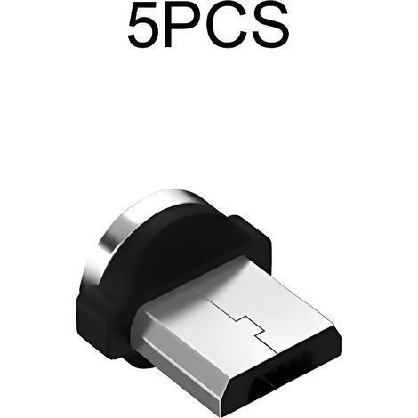 5 embouts magnétiques rotatifs 360° USB pour chargeur téléphone - Modèle JB1372 (1/4)