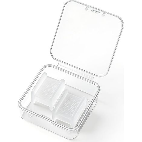 Entraîneur de mâchoire 1,8 cm, relaxation de la mâchoire et entraînement du nerf vague, silicone médical, sans BPA, pour les douleurs à la mâchoire, au cou et aux nerfs (paquet de 2) (1/5)