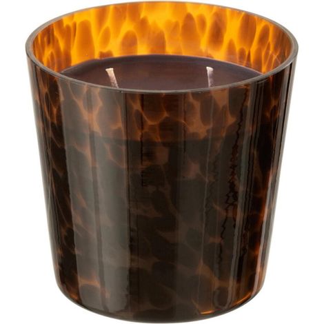 Bougie Parfumée "Noa" 12cm Bois de Santal Marron (1/4)