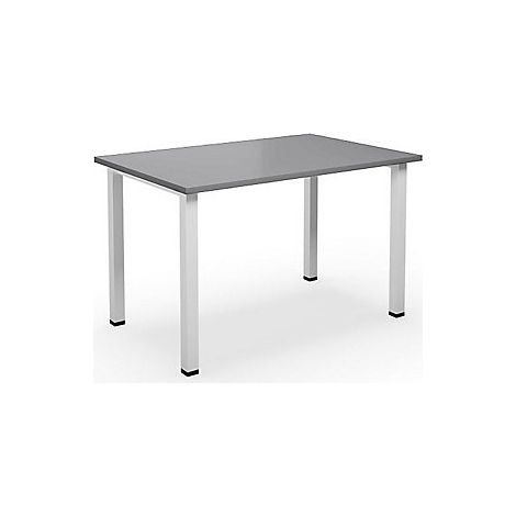 Mesa multiusos DUO-U  tablero recto  profundidad 800 mm 