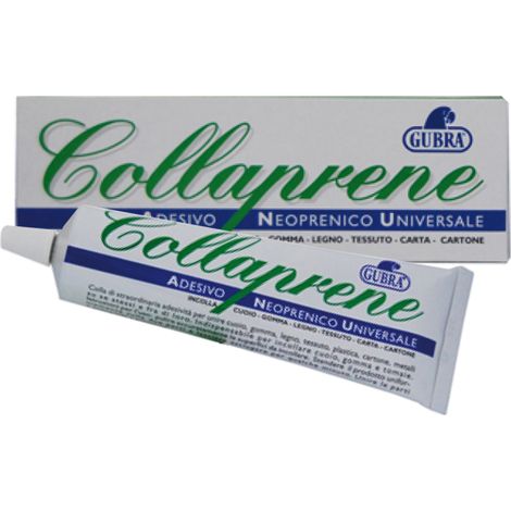 COLLA COLLAPRENE GUBRA  150ml - PER METALLI TESSUTI LEGNO GOMMA CUOIO CARTA