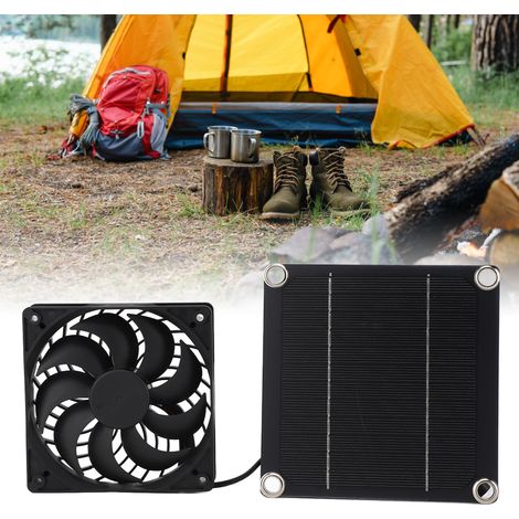 Abluftventilator für 5W 5V monokristalline Solar-Photovoltaikmodule, umweltfreundlicher Ventilator, wasserdicht und umweltfreundlich. (1/5)