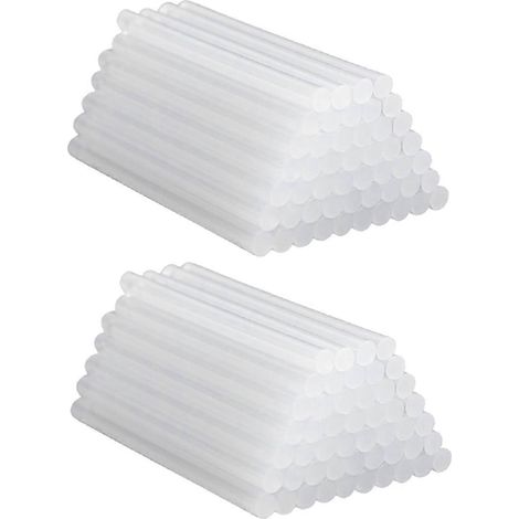 100 bâtonnets de colle thermofusible 7 mm x 100 mm (1/5)
