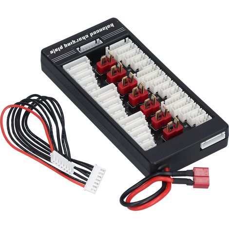 Carte de charge parallèle pour batterie lithium, accessoire chargeur équilibré IMAX B6, entrée connecteur T, extension pour recharge multiple. (1/5)
