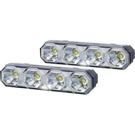 Juego de faros diurnos LED UNIVERSAL LA80030 (1/4)