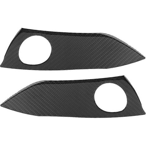 2 cadres de garniture d'interrupteur de feux de détresse en fibre de carbone compatibles avec Toyota RAV4 2006-2012 (1/5)