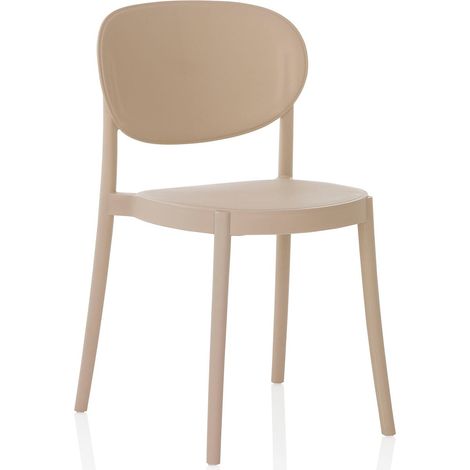 Set de 4 Chaises d’intérieur/extérieur ICE beige