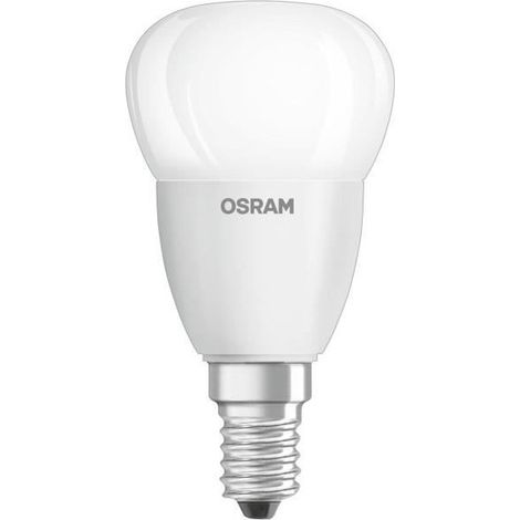 Ampoule ESL LED-Star P40 6W E14, 470L matt, Tropfen (1/3)