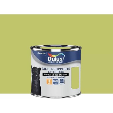 Peinture Dulux Valentine multi-supports extérieure Vert Anis 0,125 L (1/3)