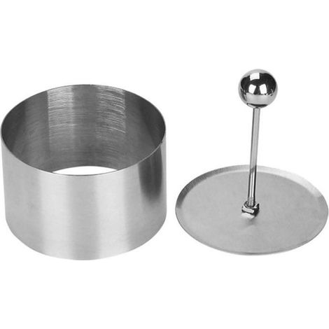 Moule À Riz - Acier Inoxydable - Pour Sushi Et Tiramisu - Diamètre 10 Cm - 1 Pièce (1/5)