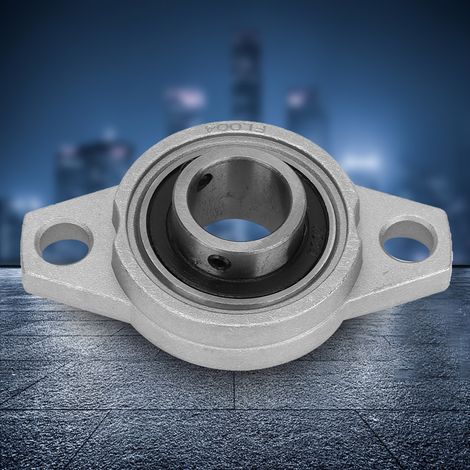 KFL004 Kleines Zink-Aluminium-Legierungs-Stehlager mit Flansch und rautenförmiger (1/5)