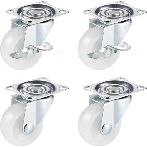 Roulettes Pivotantes pour Meubles Lourds 4 PCS Roulettes pour Meubles 40MM Roulette Charge Lourde Mini Roulettes Pivotantes (1/5)