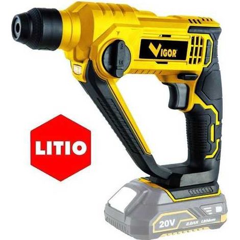 Atornilladores Vigor Batería Vi-Ts 20V/Li Sin carcasa 1,5/3/4 Ah