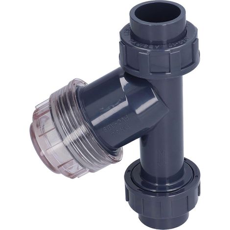 Filtre à goutte-à-goutte de type Y, régulateur de pression pour l'irrigation, 40 mm, compatible avec les aquariums et l'industrie chimique. (1/2)