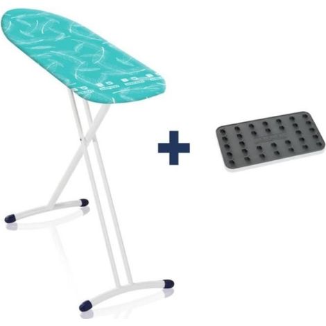 Leifheit AirBoard L Solid Shoulder blanc et turquoise (1/3)