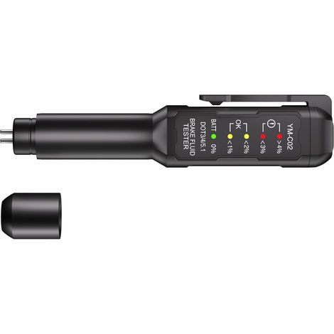 Testeur de liquide de frein portable DOT 3.0/5.1 Stylo de détection d'huile de frein avec indicateurs Outil de diagnostic de liquide de frein (1/5)
